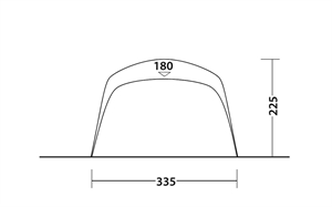 Outwell Air Shelter-Zeltverbinder
